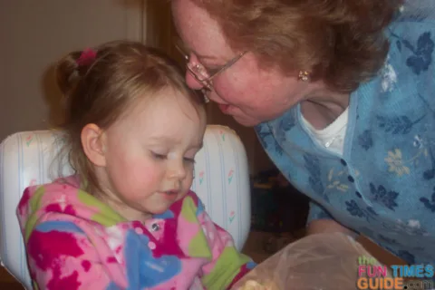 autistic child with grandma