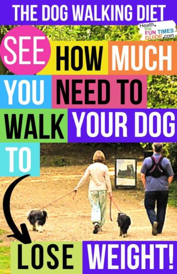 See how much you need to walk your dog to lose weight!