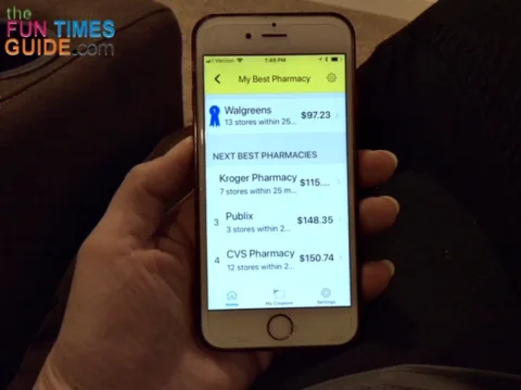 The GoodRX app makes it easy to compare prices at local pharmacies and get prescription discounts... for FREE!