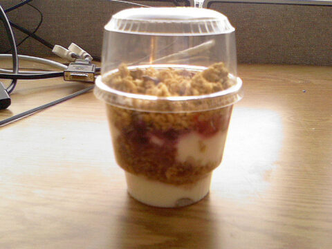 Healthy Fast Food Options - Parfaits make an excellent alternative to ice cream sundaes. photo by mroach on Flickr