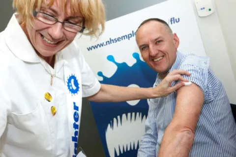 It's never too late to get a flu shot!